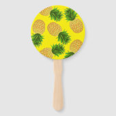 Ananas gelb fächer (Rückseite)
