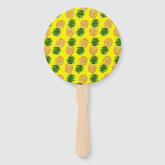 Ananas gelb fächer (Vorderseite)