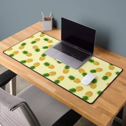 Ananas gelb schreibtischunterlage (Büro 2)