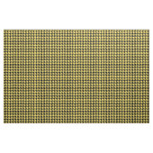 Ananas Gelb, Schwarzes Hahnentrittmuster Muster #2 Stoff (Yard (91,4 cm))