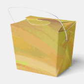 Ananas Gelber Swirl Geschenkschachtel (Rückseite)