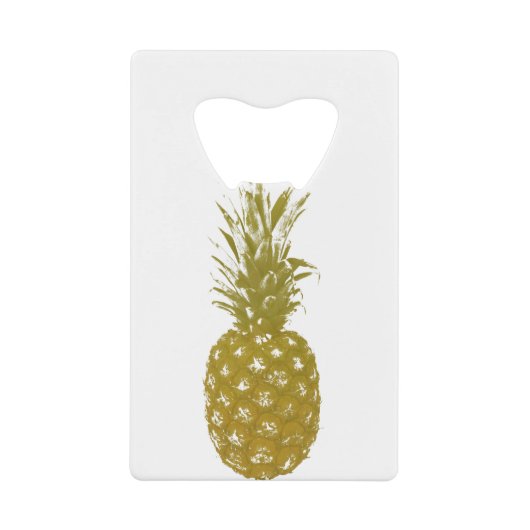 Ananas Geldbeutel Flaschenöffner (Vorderseite)
