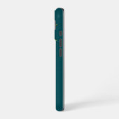 Ananas-Geometrie iPhone 16 Hülle (Linke Seite)