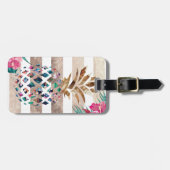 Ananas Gepäckanhänger (Vorderseite horizontal)