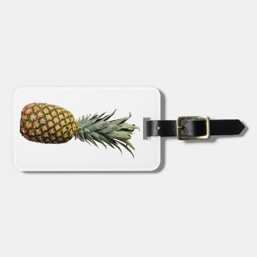 Ananas Gepäckanhänger (Vorderseite horizontal)