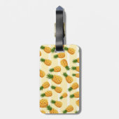Ananas Gepäckanhänger (Rückseite vertikal)