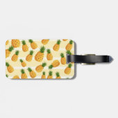 Ananas Gepäckanhänger (Rückseite horizontal)