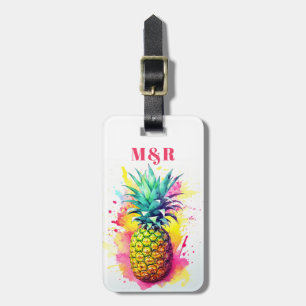 Ananas-Gepäckmarken Gepäckanhänger