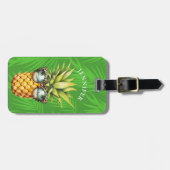 Ananas-Gepäckmarken Gepäckanhänger (Vorderseite horizontal)