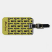 Ananas-Gepäckmarken Gepäckanhänger (Vorderseite horizontal)