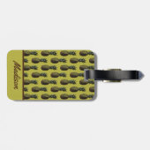 Ananas-Gepäckmarken Gepäckanhänger (Rückseite horizontal)