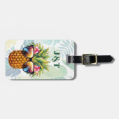 Ananas-Gepäckmarken Gepäckanhänger (Vorderseite horizontal)