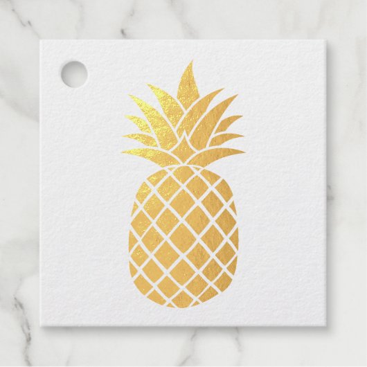 Ananas Geschenkanhänger (Vorderseite)