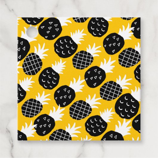 Ananas Geschenkanhänger (Vorderseite)