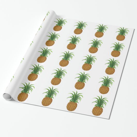 Ananas Geschenkpapier (Ungerollt)