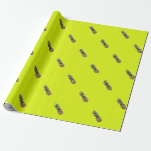 Ananas Geschenkpapier (Ungerollt)