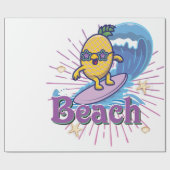 Ananas Geschenkpapier (Flach)