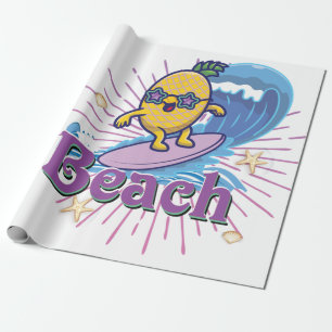 Ananas Geschenkpapier