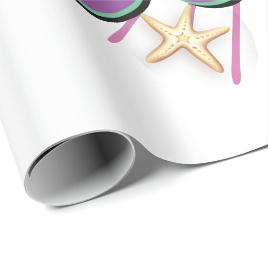 Ananas Geschenkpapier (Rolleneckpunkt)