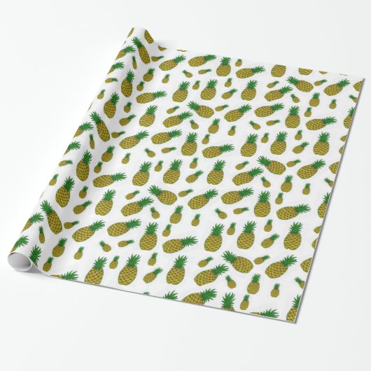 Ananas Geschenkpapier (Ungerollt)