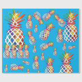 Ananas Geschenkpapier (Flach)