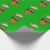 Ananas Geschenkpapier (Ecke)