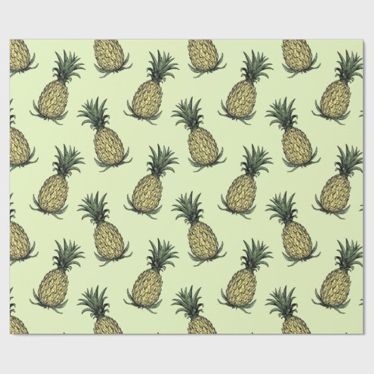 Ananas Geschenkpapier (Flach)