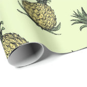 Ananas Geschenkpapier (Rolleneckpunkt)