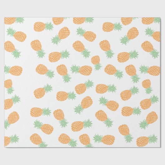 Ananas Geschenkpapier (Flach)