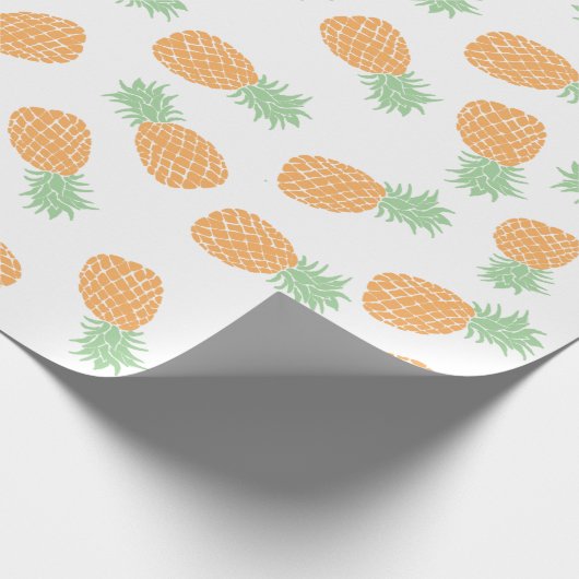 Ananas Geschenkpapier (Ecke)