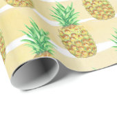 Ananas Geschenkpapier (Rolleneckpunkt)