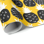 Ananas Geschenkpapier (Rolleneckpunkt)