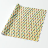 Ananas Geschenkpapier (Ungerollt)