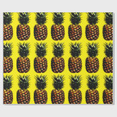 Ananas Geschenkpapier (Flach)
