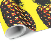 Ananas Geschenkpapier (Rolleneckpunkt)