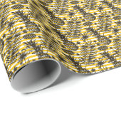 Ananas Geschenkpapier (Rolleneckpunkt)