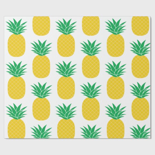 Ananas Geschenkpapier (Flach)