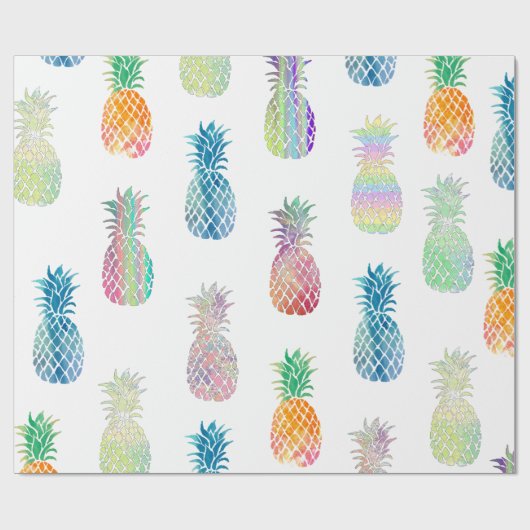 Ananas Geschenkpapier (Flach)