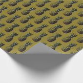 Ananas-Geschenkpapier Geschenkpapier (Ecke)