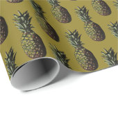 Ananas-Geschenkpapier Geschenkpapier (Rolleneckpunkt)