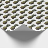 Ananas-Geschenkpapier Geschenkpapier (Ecke)