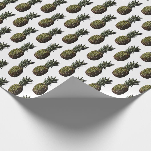 Ananas-Geschenkpapier Geschenkpapier (Ecke)