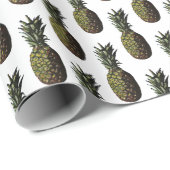 Ananas-Geschenkpapier Geschenkpapier (Rolleneckpunkt)