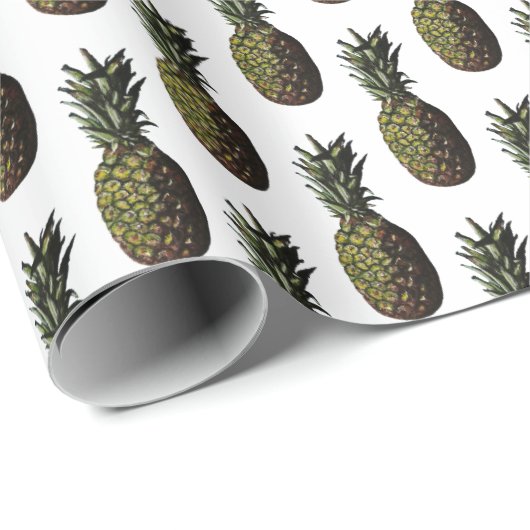 Ananas-Geschenkpapier Geschenkpapier (Rolleneckpunkt)