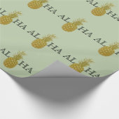 Ananas-Geschenkpapier Geschenkpapier (Ecke)