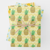 Ananas Geschenkpapier Set (Beispiel)