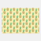 Ananas Geschenkpapier Set (Vorderseite)