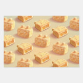 Ananas Geschenkpapier Set (Vorderseite)