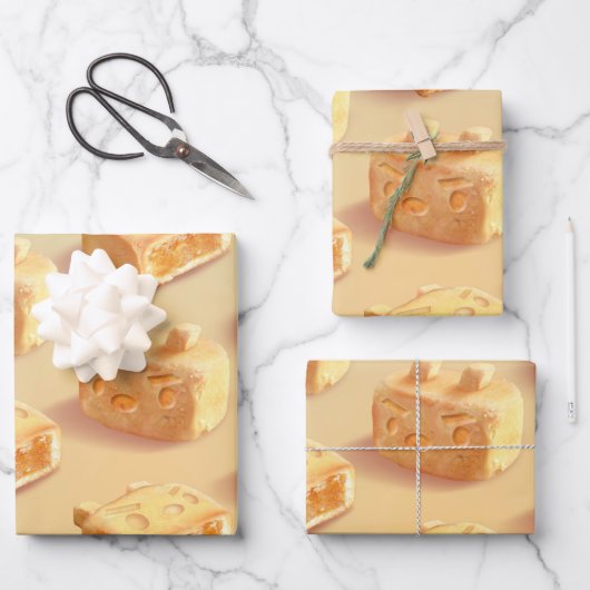 Ananas Geschenkpapier Set (Vorderseite)