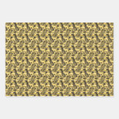 Ananas Geschenkpapier Set (Vorderseite)